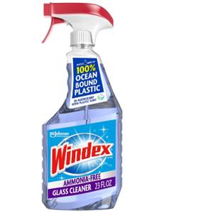 cleaning car windex