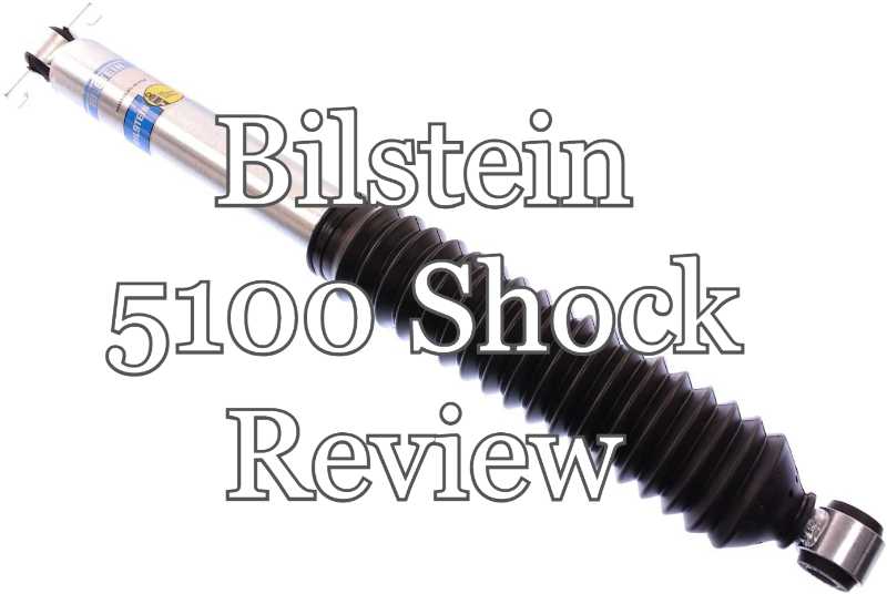 Bilstein 5100 Shock Review