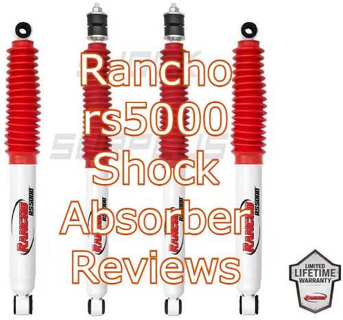 rancho rs5000 shock absorber reviews