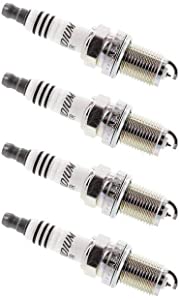 NGK Iridium IX Spark Plug LFR5AIX-11 (4 Pack) compatible with HYUNDAI SONATA LIMITED 2009-2010 2.4L/2359cc