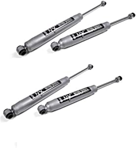 BDS 85710 85660 Pair of Front and Rear Nitro Series Premium Shock Absorbers for Ford F-250 F-350