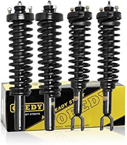 OREDY Front & Rear Full Set of 4 Complete Struts Assembly review