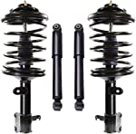 Detroit Axle - Front Struts + Rear Shock Absorbers Replacement for 2001-2002 Acura MDX 2003-2008 Honda Pilot - 4pc set