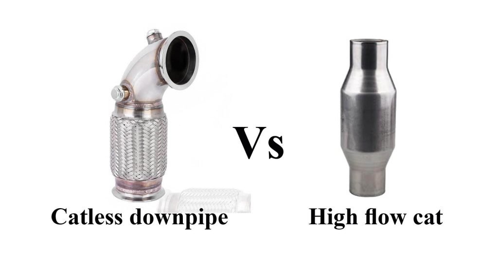 Catless Downpipe Vs. High Flow Cat The Main Differences
