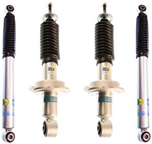 Bilstein 5100 Series Shock Kit for Nissan Titan 4WD 2004-14 - Includes Front Ride Height Adjustable Shocks # 24-197649 & Rear Shocks # 24-186766 by Bilstein