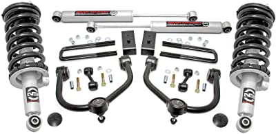 Rough Country 3" Lift Kit (fits) 2004-2015 Titan | N3 Lifted Struts/Shocks | Control Arm Suspension | 83432