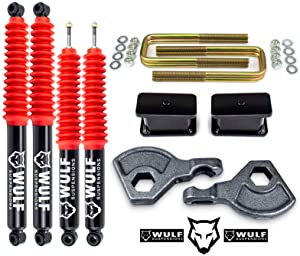 WULF 3" Adj Front 3" Rear Lift Kit with Extended Shocks compatible with Dodge Dakota WULF Suspension Review