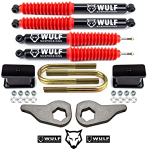WULF 3" Front 3" Rear Lift Kit with Extended WULF Shocks compatible with Dodge Ram WULF Suspension Review