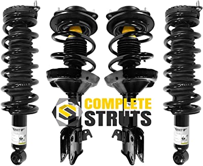 Front & Rear Quick Complete Struts Assembly with Coil Springs Replacement for 2005-2009 Subaru Legacy (Set of 4)