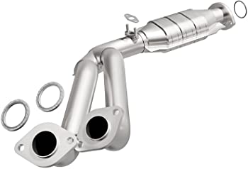 MagnaFlow Direct-Fit Catalytic Converter HM Grade Federal/EPA Compliant 23120 - Stainless Steel Main Piping, 41in Overall Length, Bolt-On Inlet Attachment - SUV HM Replacement