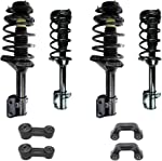 Best For Durable: Detroit Axle Front and Rear Strut & Coil Spring Assembly