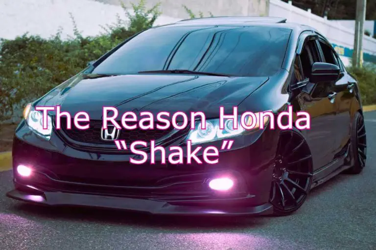 The Reason Honda “Shake” When I Was Accelerating