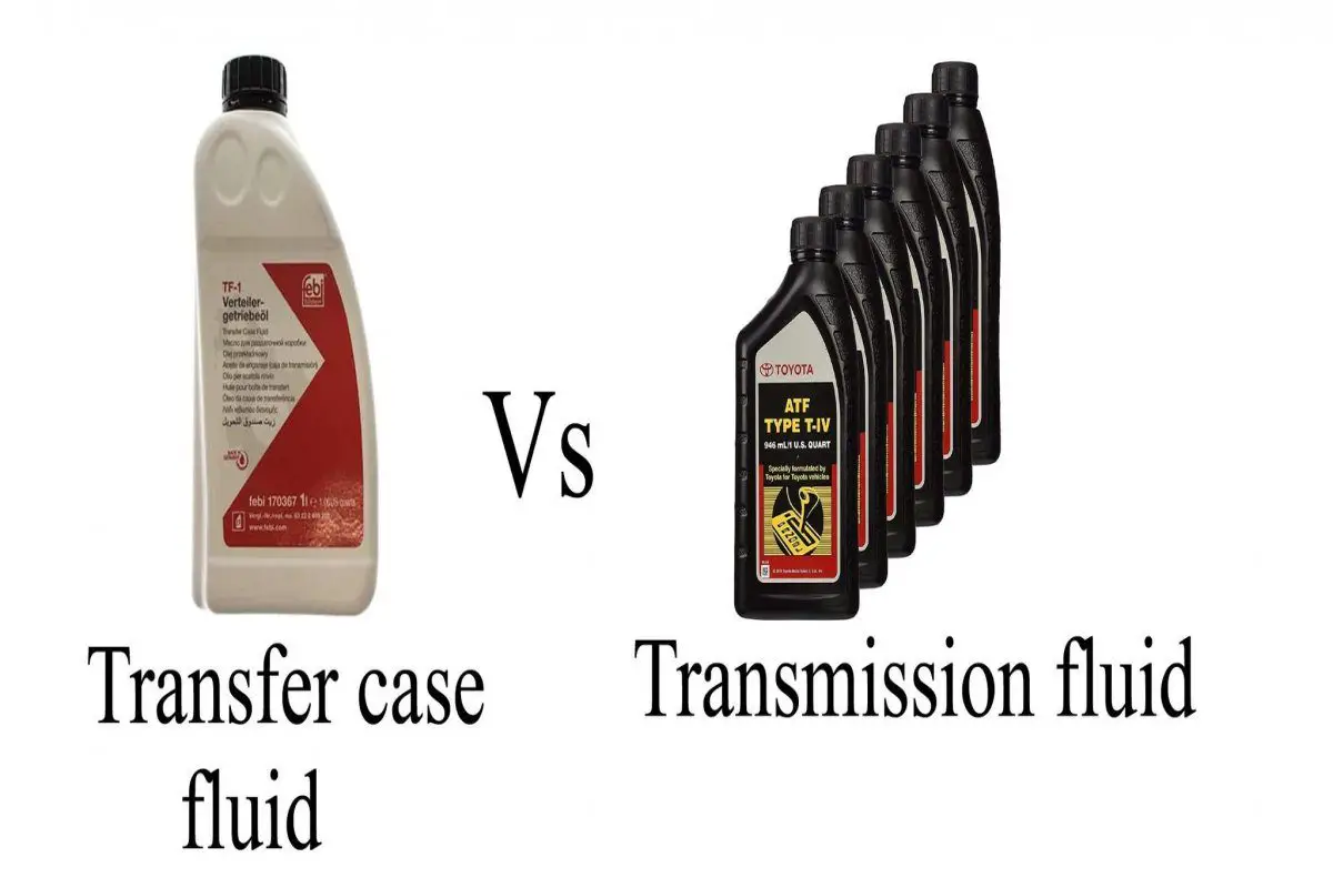 Transfer case fluid vs Transmission fluid