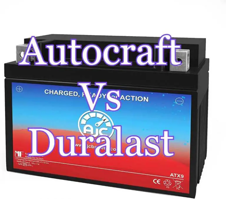 Autocraft Vs Duralast Battery