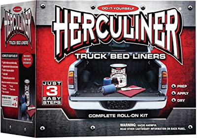 Herculiner HCL1B8 Brush-on Bed Liner Kit,Black