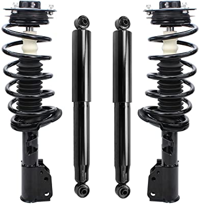 
Detroit Axle - Front Struts + Rear Shocks Replacement for Chevy Equinox GMC Terrain Saturn Vue Pontiac Torrent - 4pc Set