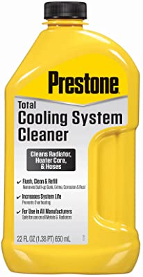 
Prestone AS105 Total Cooling Syststem Cleaner for Radiator, Heater Core, and Hoses, 22 oz., 1 pack