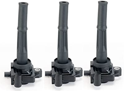 Ignition Coil Pack Set of 3 - Compatible with Tacoma, 4Runner, Tundra, T100 3.4L V6 Models - Replaces Part 90919-02212 - Models Years 95, 96, 97, 98, 99, 2000, 2001, 2002, 2003, 2004