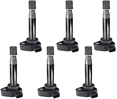 ENA Set of 6 Ignition Coil Pack Compatible with Honda Acura Saturn Accord Odyssey MDX TL RL Vue 3.0L 3.2L 3.5L V6 Replacement for UF242 GN10168 C-511 C1221/C1462