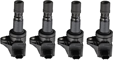 ENA Set of 4 Ignition Coil Pack Compatible with Honda Acura 2012 2013 2014 2015 Civic 2016 2017 HR-V 2013 2014 2015 ILX 1.8L 2.0L Replacement for C1823 UF672
