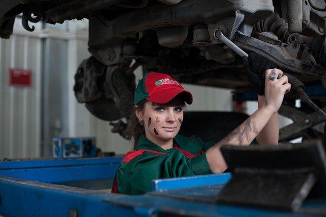 fix a car oil coming out of the exhaust