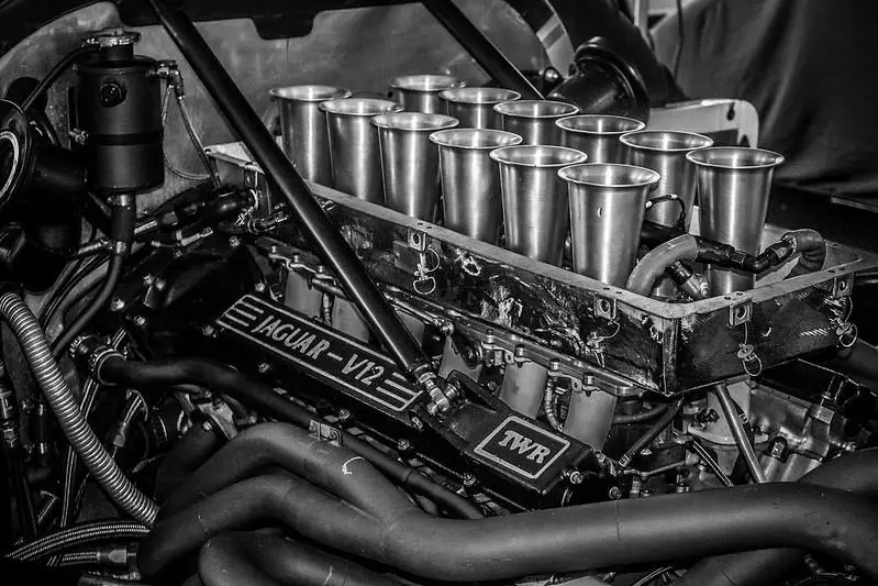 Jaguar V12 engine